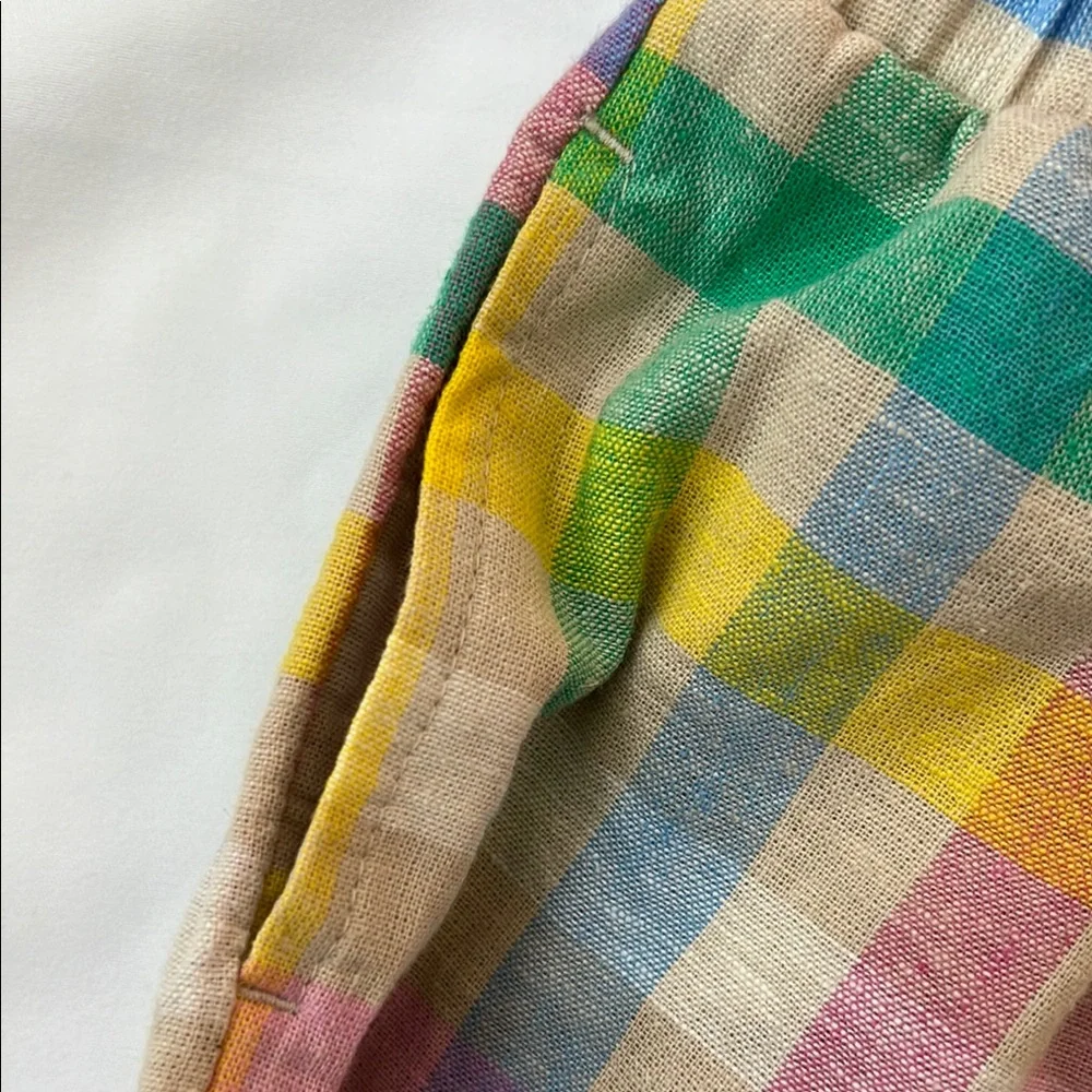 Like New - Size 3T Girls Gap Kids Colorful Plaid Matching Set - Picture 6 of 16